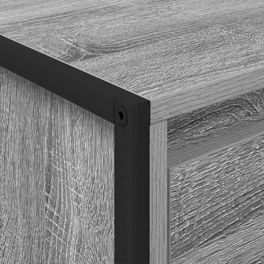 Table basse Gris Sonoma 100 x 46 x 40 cm Bois d'ingénierie - 9