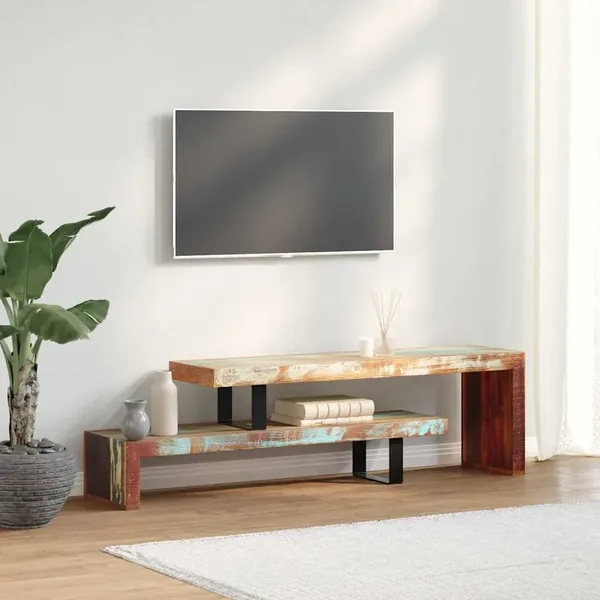 TV cabinet Solid reclaimed wood