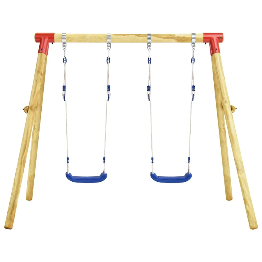 Ensemble de balançoire 230x130x166 cm Bois de pin - 3