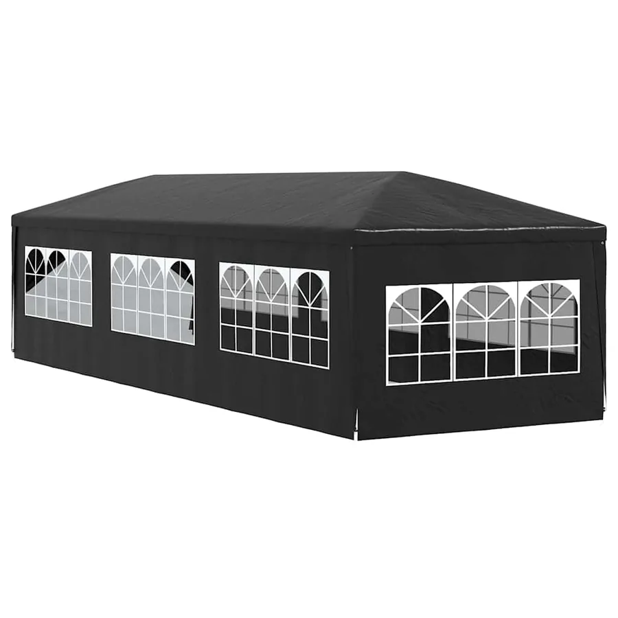 Tente de réception 3x9 m Anthracite - 6