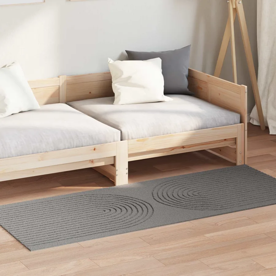 Tapis de surface Rectangulaire GALATI Gris 150 x 80 cm - 3