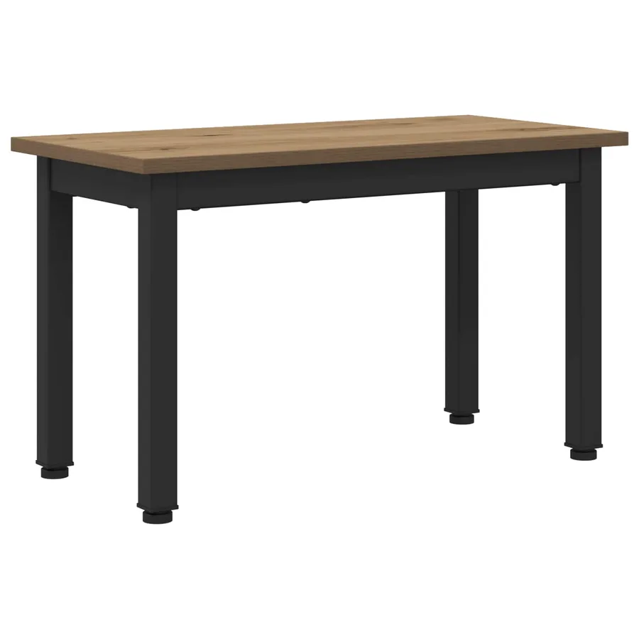 Table basse Chêne artisan 60 x 30 x 36 cm Bois d'ingénierie - 2