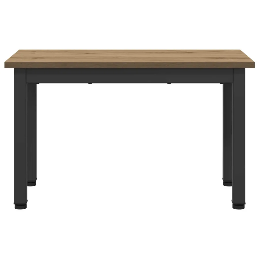 Table basse Chêne artisan 60 x 30 x 36 cm Bois d'ingénierie - 5