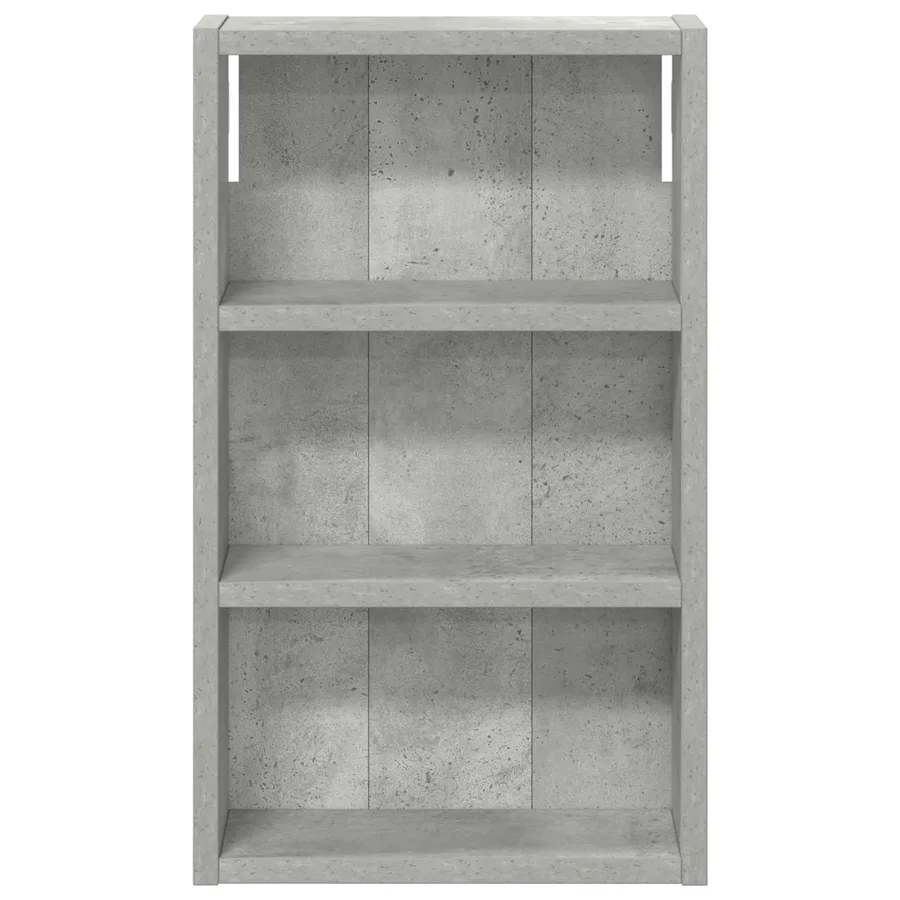 Armoire murale de salle de bain Gris Béton 30 x 10 x 50 cm - 6