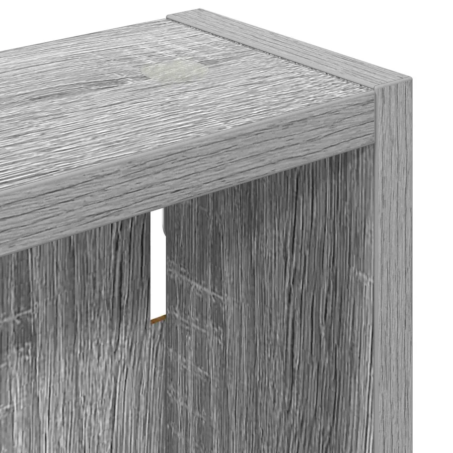 Armoire murale de salle de bain Gris Sonoma 30 x 10 x 50 cm - 8