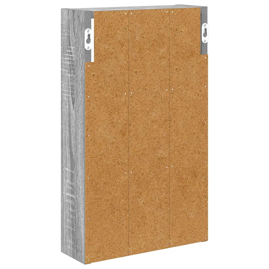 Armoire murale de salle de bain Gris Sonoma 30 x 10 x 50 cm - 9
