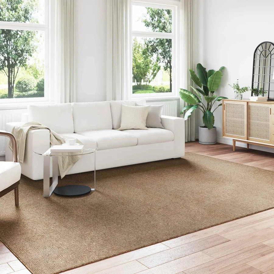 Tapis de surface AGIRA Naturel 340 x 240 cm Polyester