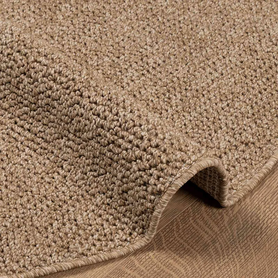 Tapis de surface Rond AGIRA Naturel Ø 200 CM Polyester - 4
