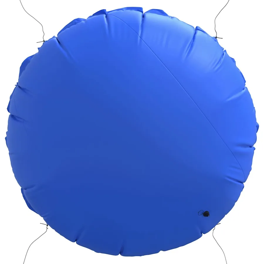 Coussin de piscine d'hiver Bleu Ø 310 x 180 cm PVC - 6