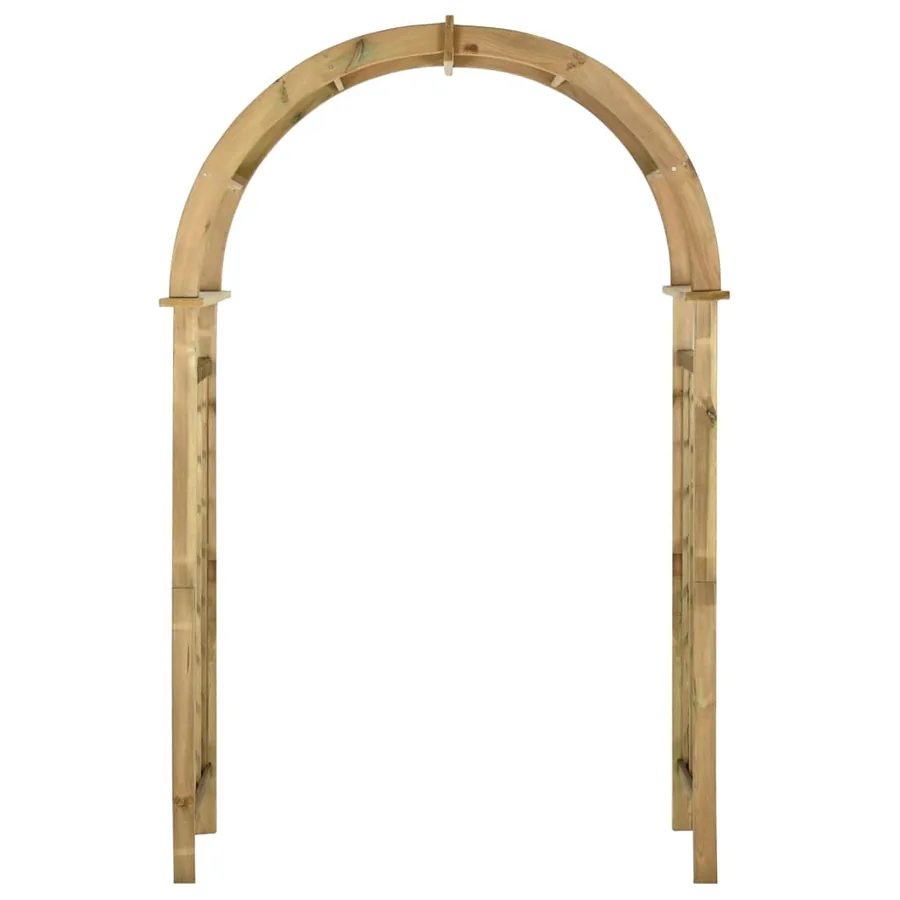 Arche avec treillis Bois de pin vert imprégné - 2