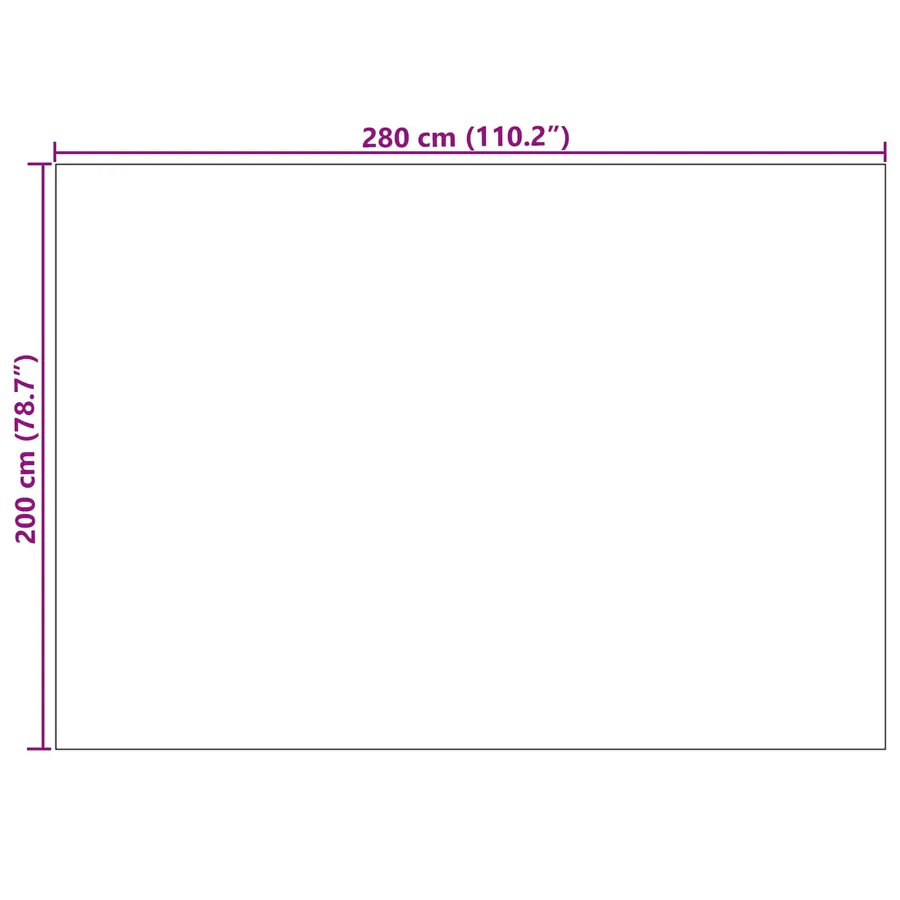 Tapis de surface AGIRA Naturel 280 x 200 cm Polyester - 8