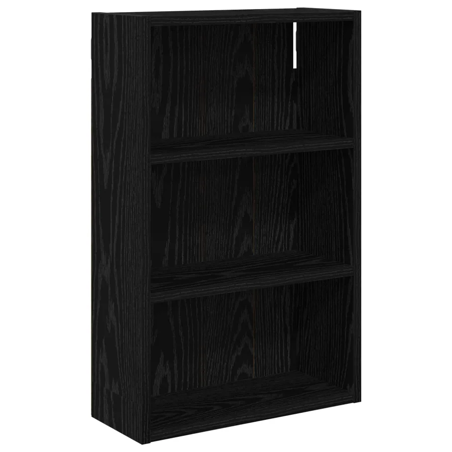 Armoire murale de salle de bain Chêne Noir 40 x 16 x 62,5 cm - 2