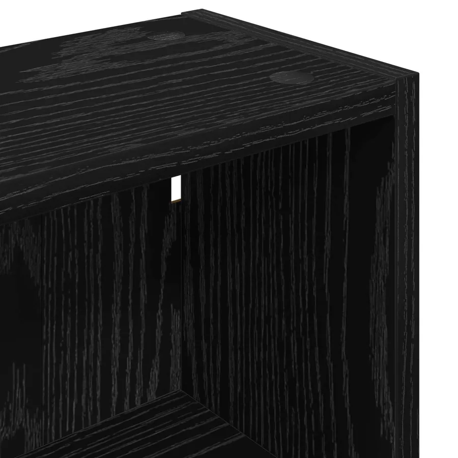 Armoire murale de salle de bain Chêne Noir 40 x 16 x 62,5 cm - 9