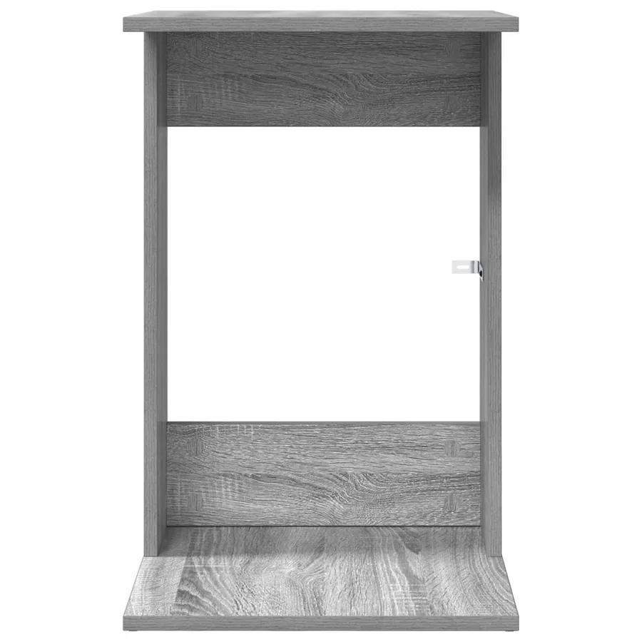 Table d'appoint Gris Sonoma 40 x 38 x 62,5 cm Bois d'ingénierie - 5