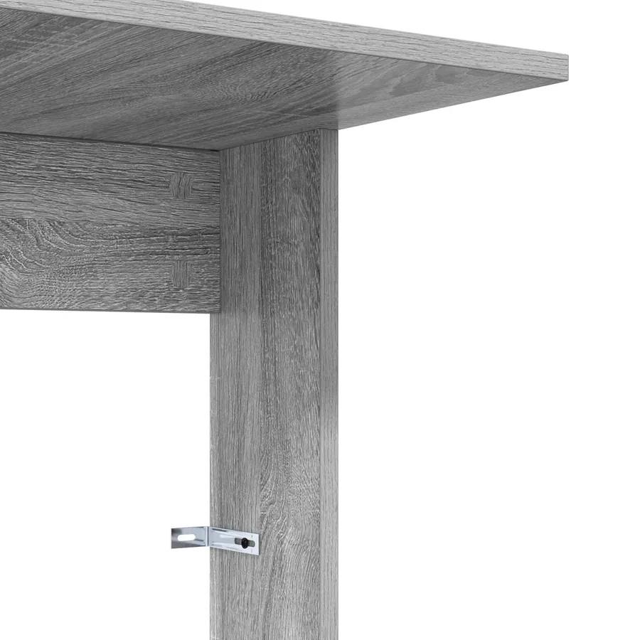 Table d'appoint Gris Sonoma 40 x 38 x 62,5 cm Bois d'ingénierie - 9