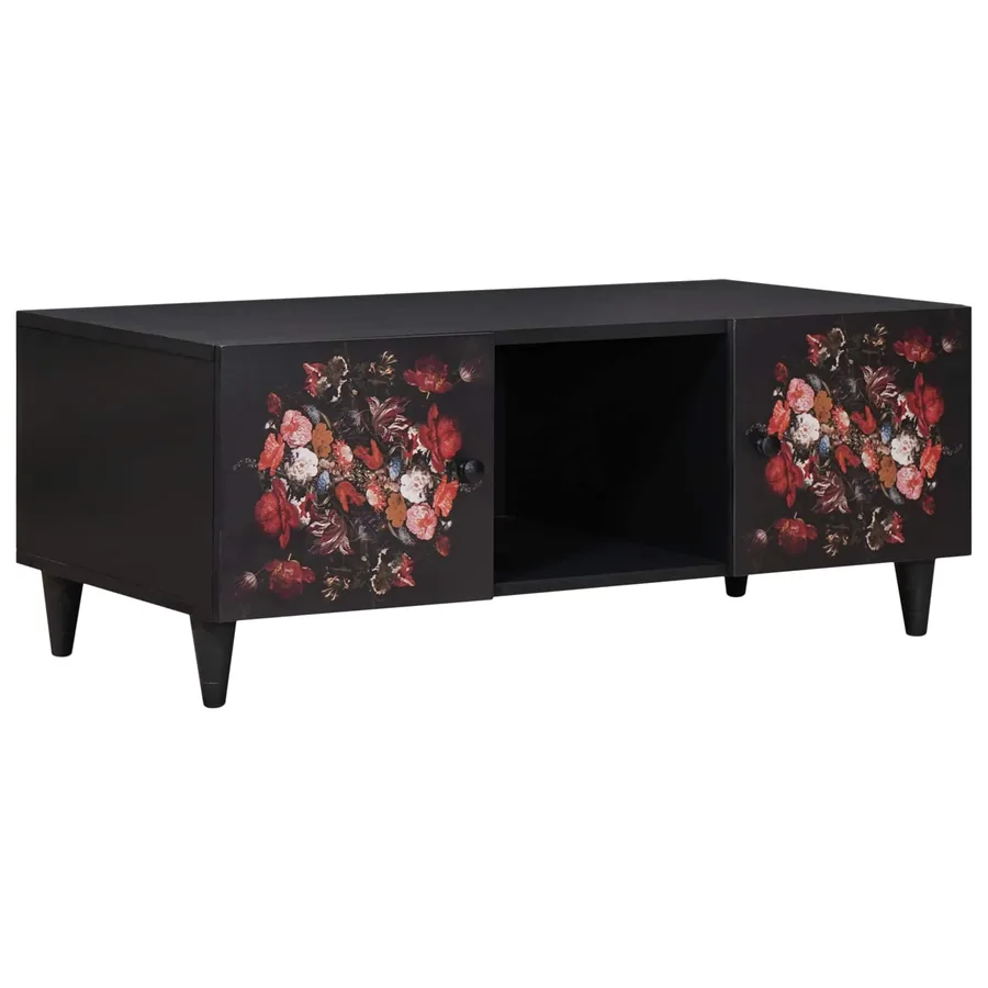 Table basse Multicolore 100 x 54 x 40 cm Bois de mangue massif