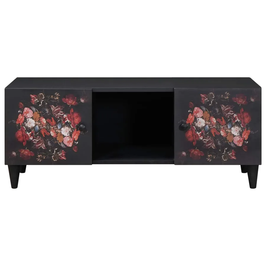 Table basse Multicolore 100 x 54 x 40 cm Bois de mangue massif - 3