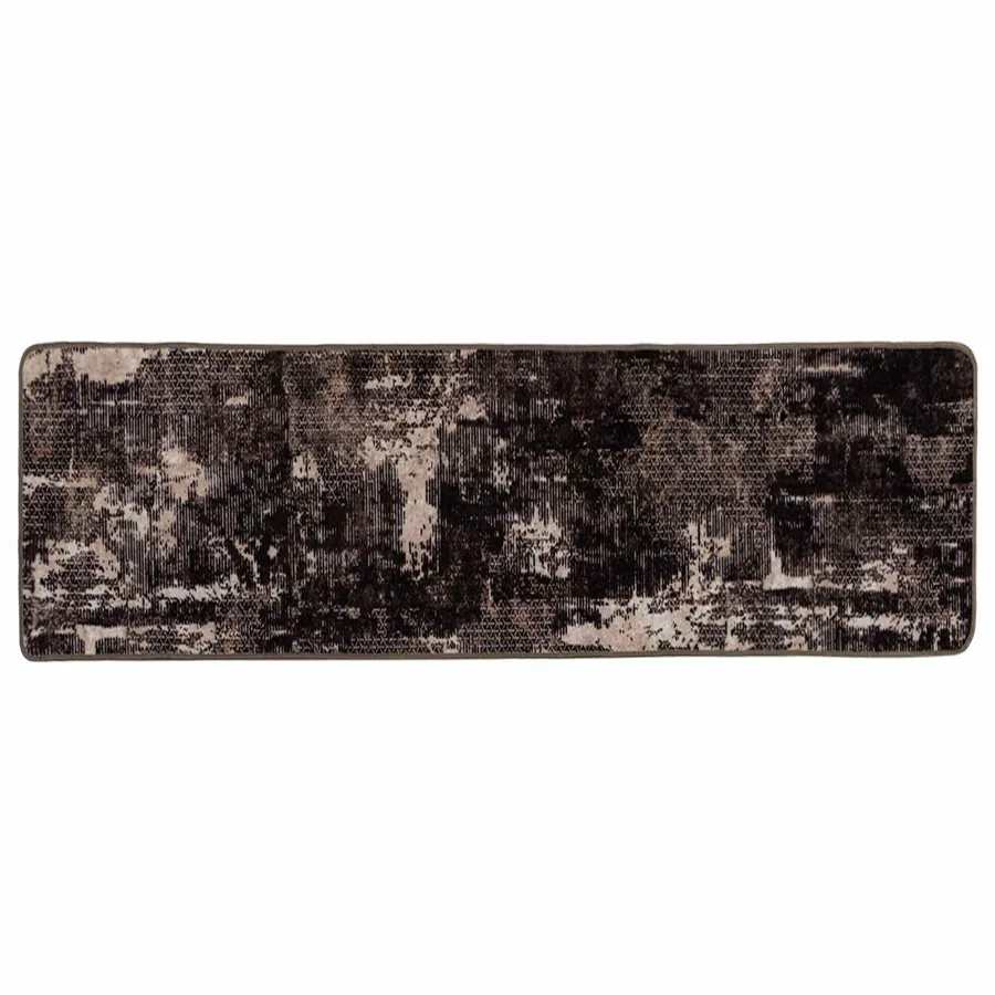Coureur de Tapis MARSA Noir 80 x 250 cm Polyester et PVC - 2