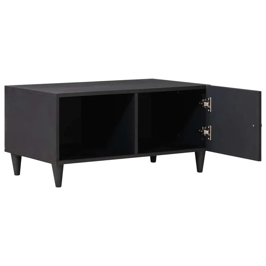 Table basse Multicolore 80 x 50 x 40 cm Bois de mangue massif - 2