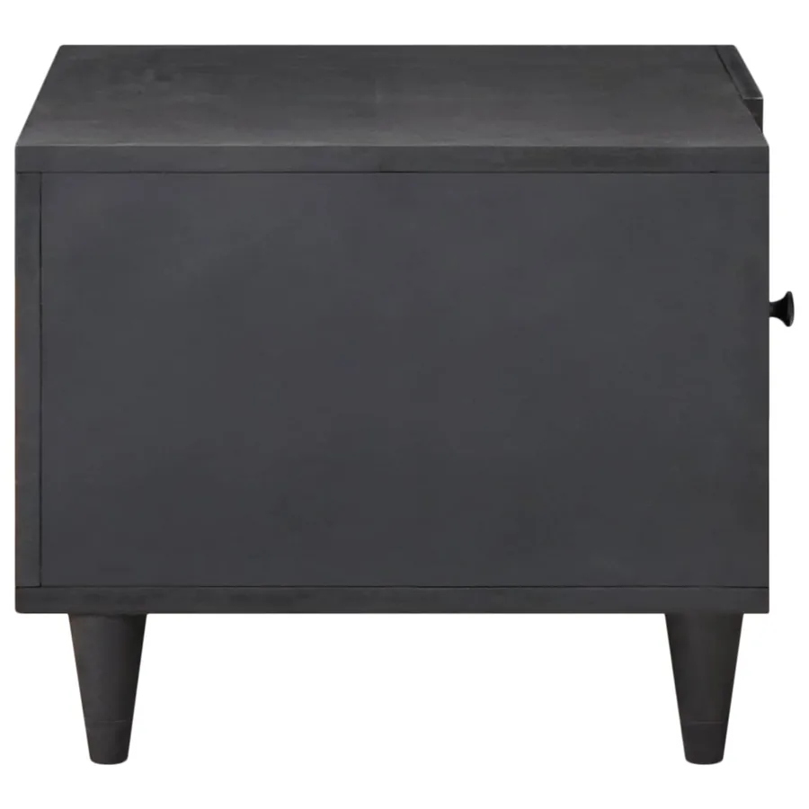 Table basse Multicolore 80 x 50 x 40 cm Bois de mangue massif - 4