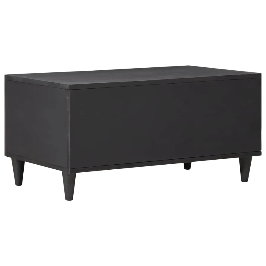 Table basse Multicolore 80 x 50 x 40 cm Bois de mangue massif - 5
