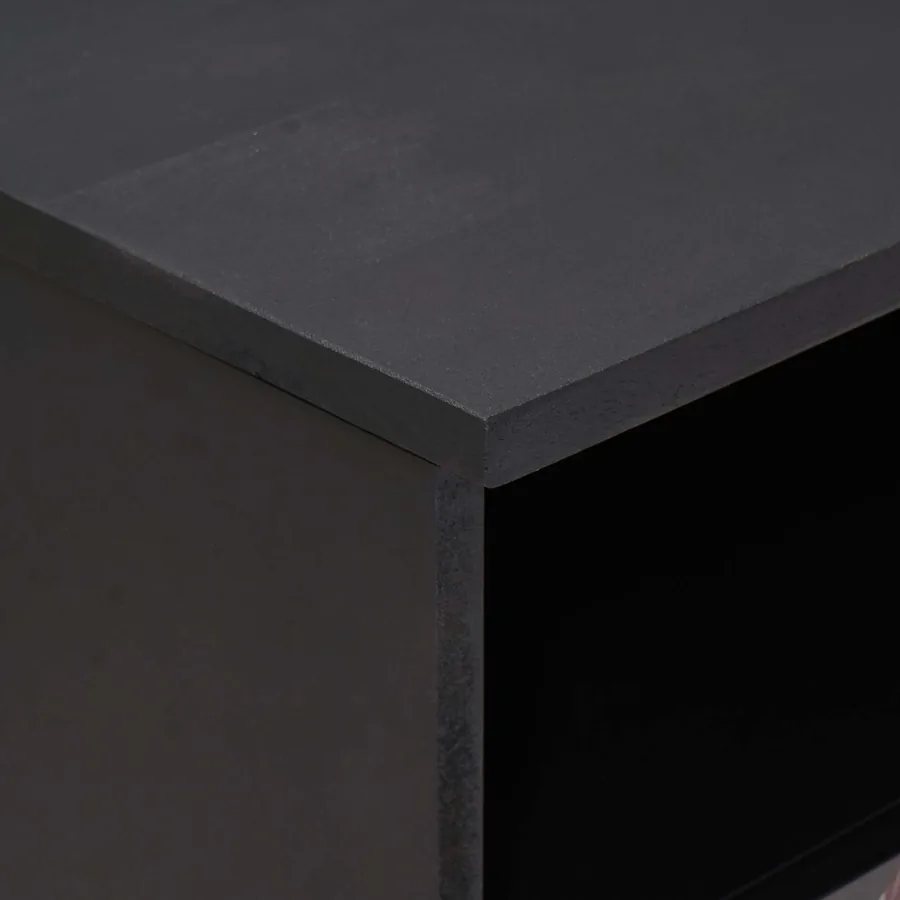 Table de chevet Marron 40 x 33 x 46 cm Bois de mangue massif - 6