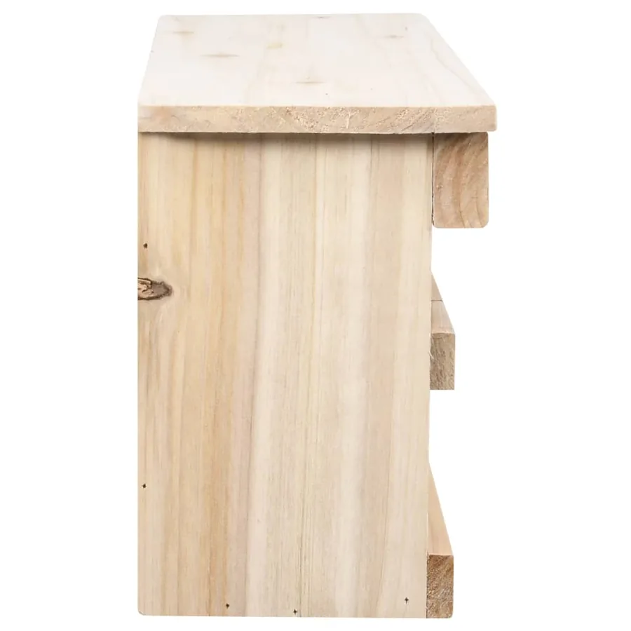 Maison pour moineau avec 5 chambres 68x15x21 cm Bois de sapin - 4