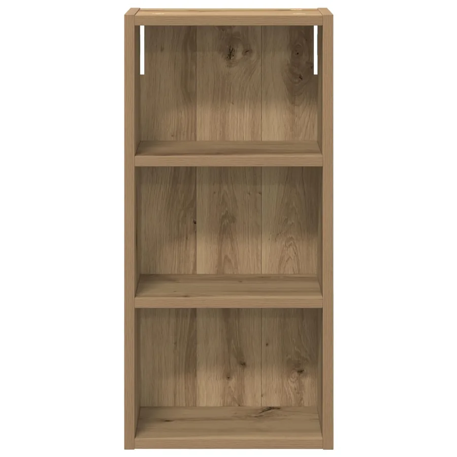 Armoire murale de salle de bain Chêne artisan 30 x 16 x 62,5 cm - 6