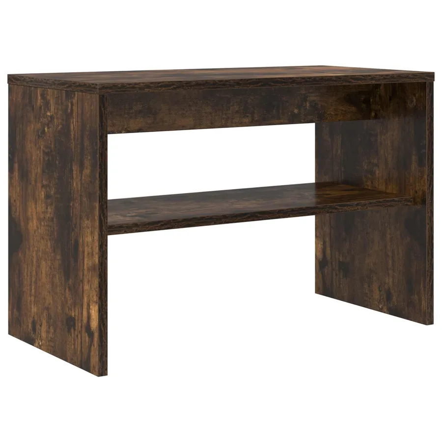 Meuble TV Chêne fumé 60 x 30 x 40 cm Bois d'ingénierie - 2