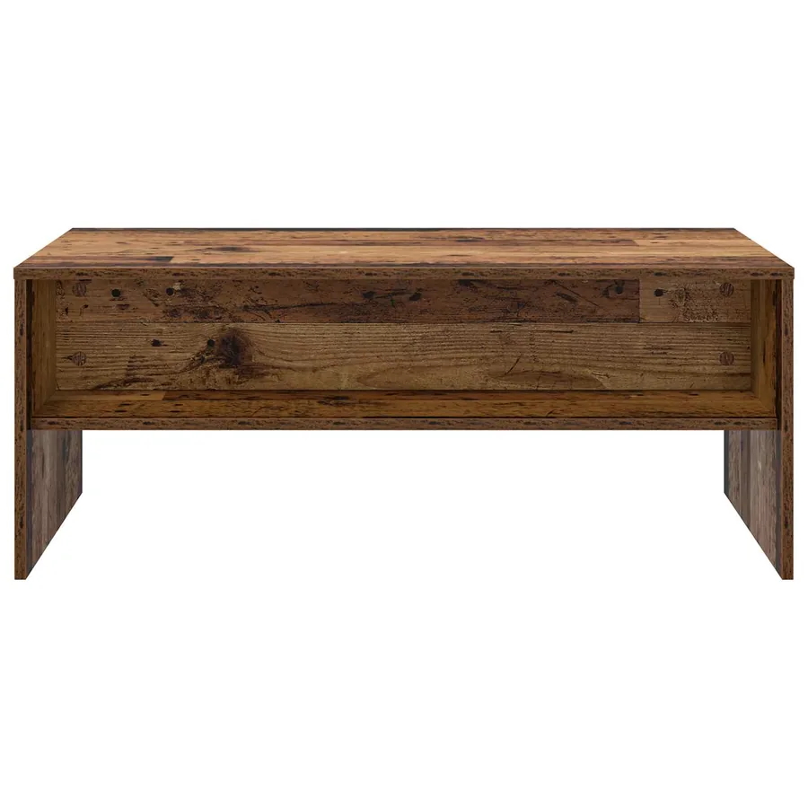 Table basse Bois ancien 100 x 50 x 40 cm Bois d'ingénierie - 5