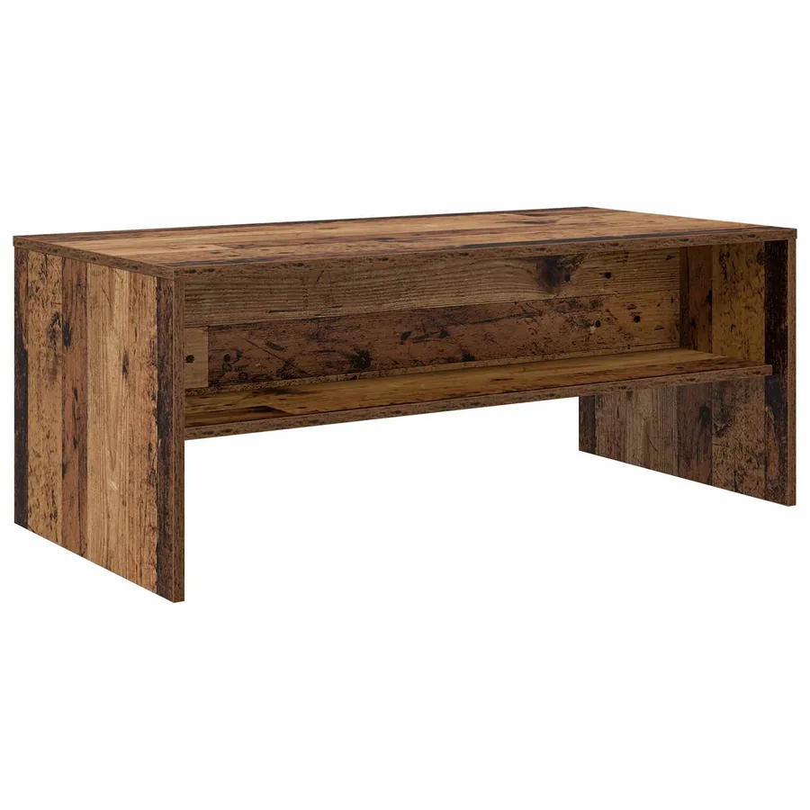 Table basse Bois ancien 100 x 50 x 40 cm Bois d'ingénierie - 7