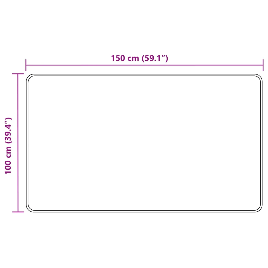 Coureur de Tapis MARSA Multicolore 100 x 150 cm - 7