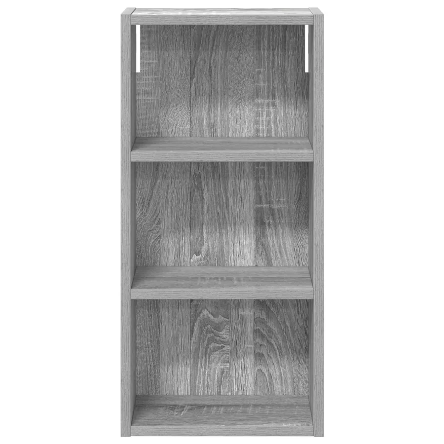 Armoire murale de salle de bain Gris Sonoma 30 x 16 x 62,5 cm - 6