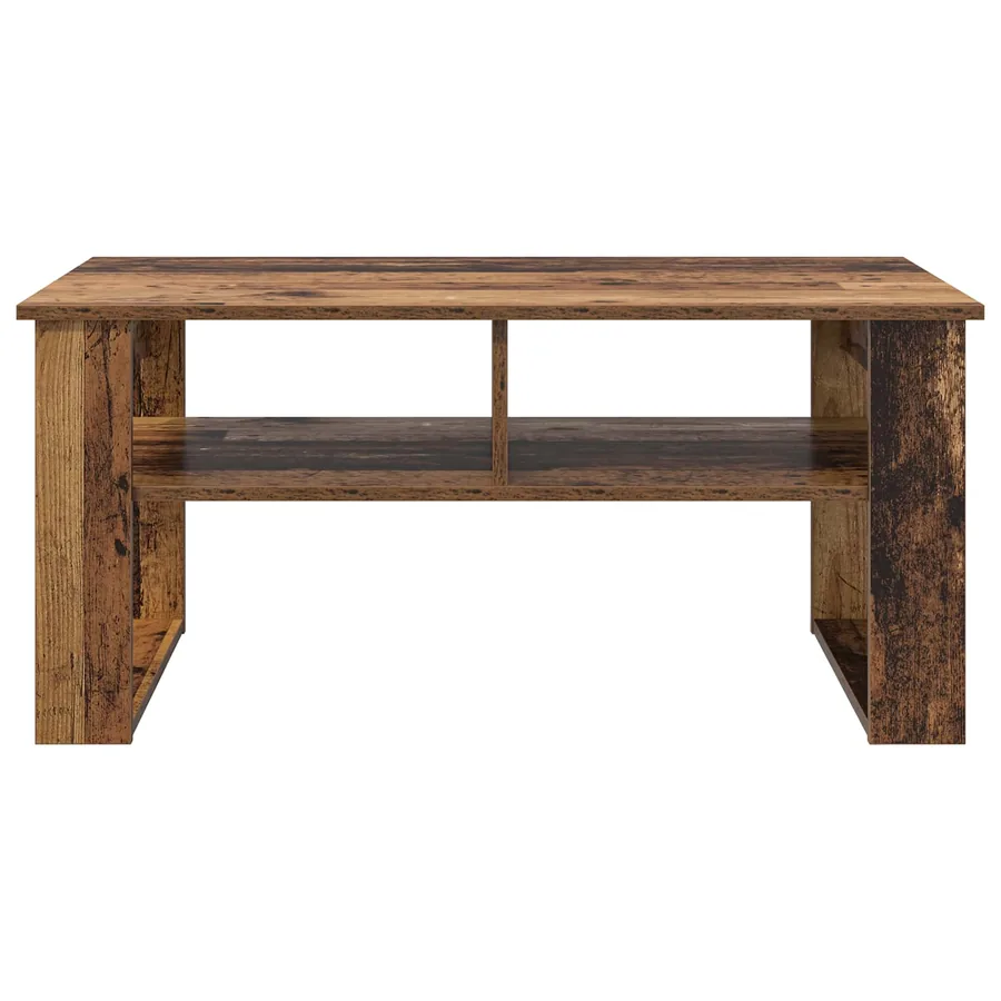 Table basse Bois ancien 96 x 54 x 44 cm Bois d'ingénierie - 5
