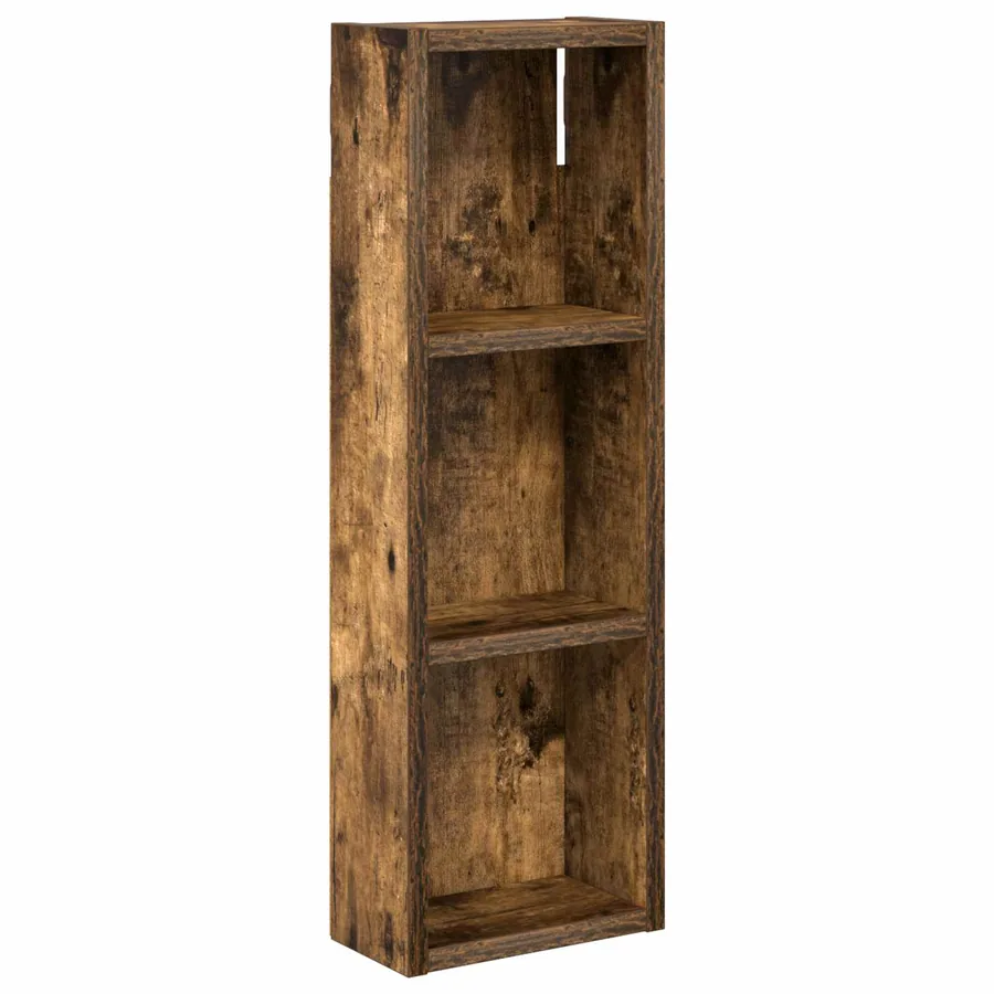 Armoire murale de salle de bain Chêne Fumé 20 x 10 x 60,5 cm - 2