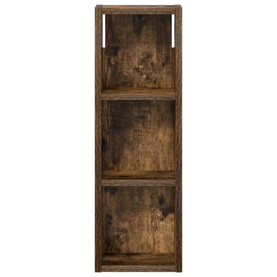 Armoire murale de salle de bain Chêne Fumé 20 x 10 x 60,5 cm - 6