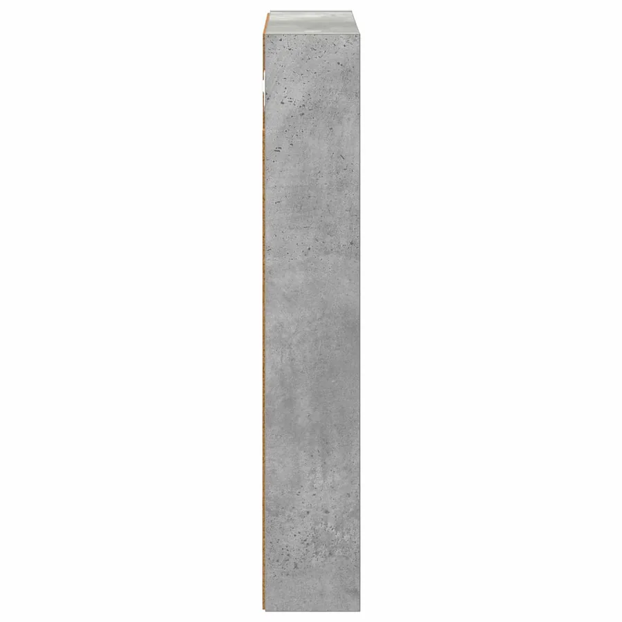 Armoire murale de salle de bain Gris Béton 40 x 10 x 60,5 cm - 7