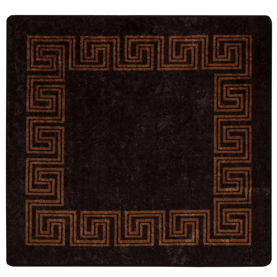 Coureur de Tapis MARSA Noir 100 x 100 cm Polyester et PVC - 2