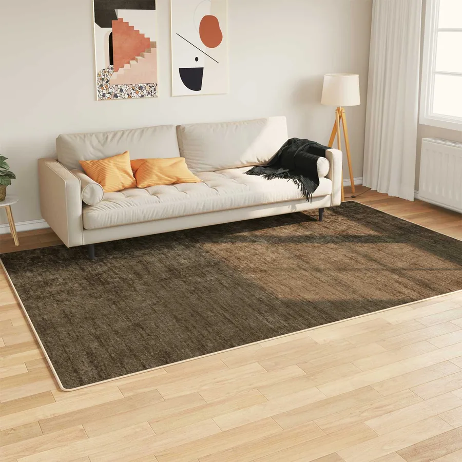 Coureur de Tapis MARSA Vert forêt 150 x 230 cm Polyester et PVC