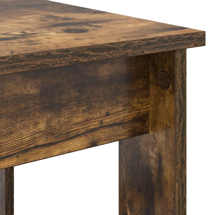 Ensemble de tables basses 2 pcs Chêne fumé Bois d'ingénierie - 11