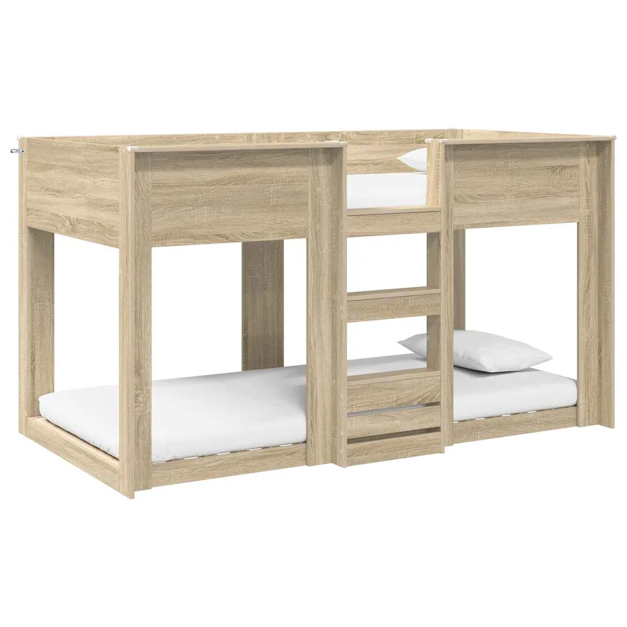 Lit Superposé pour Enfants Chêne Sonoma 80 x 200 cm - 2