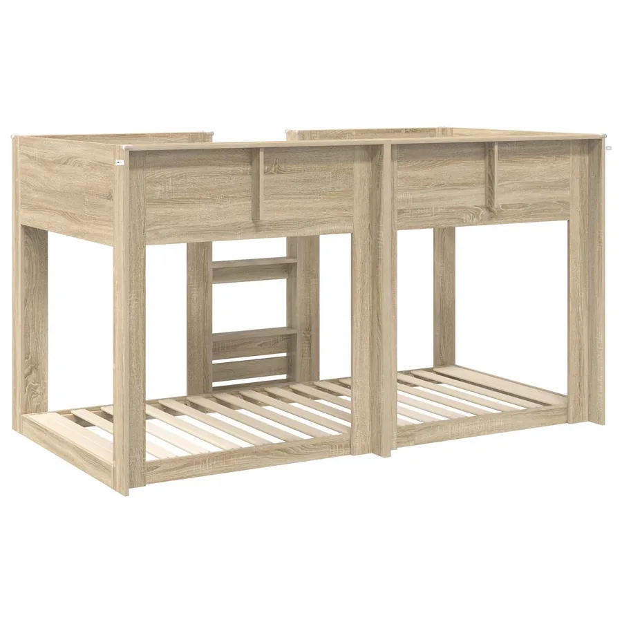 Lit Superposé pour Enfants Chêne Sonoma 80 x 200 cm - 7