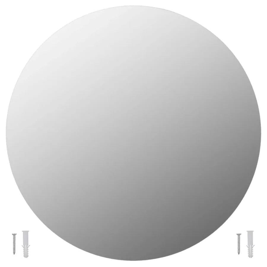 Miroir mural 70 cm Rond Verre - 2
