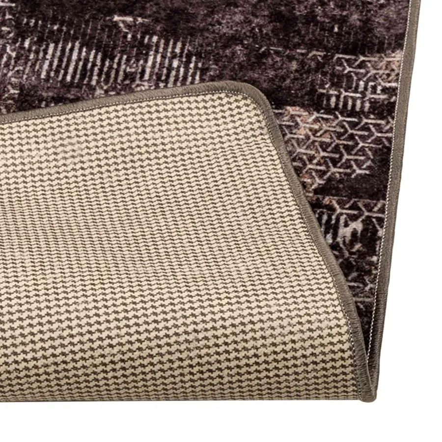 Coureur de Tapis MARSA Noir 100 x 150 cm Polyester et PVC - 4