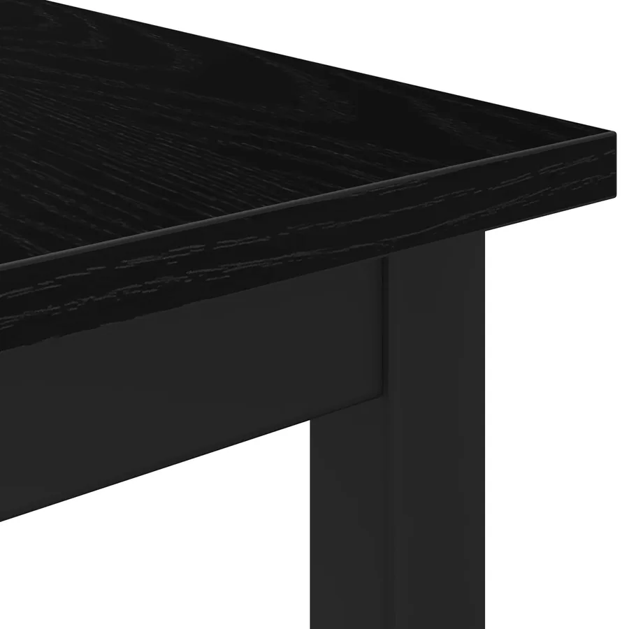 Table de salle à manger / Table de repas 70 x 70 x 75 cm MÉTAL - 7