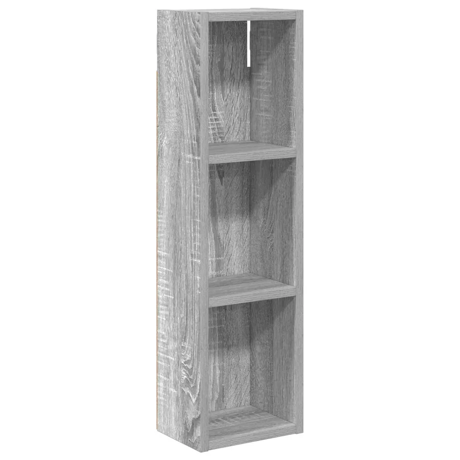 Armoire murale de salle de bain Gris Sonoma 20 x 14 x 70 cm - 2