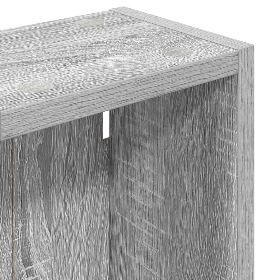Armoire murale de salle de bain Gris Sonoma 20 x 14 x 70 cm - 9