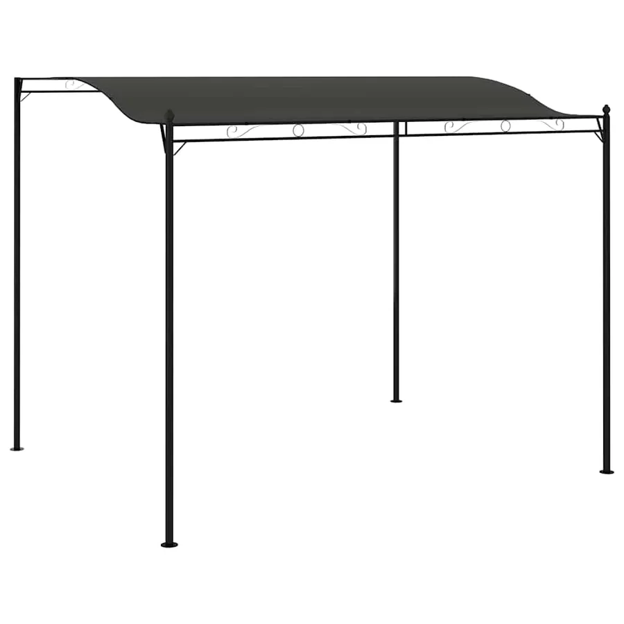 Auvent de parasol 3 x 2,4 m Anthracite - 2
