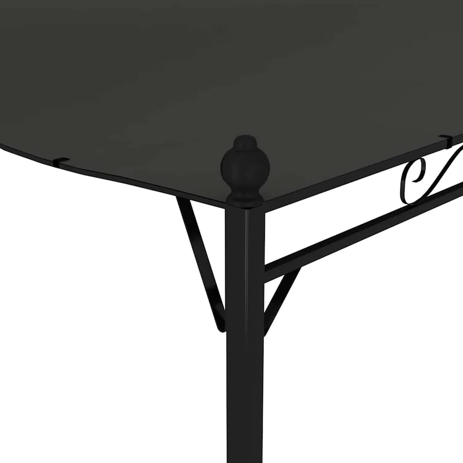 Auvent de parasol 3 x 2,4 m Anthracite - 8