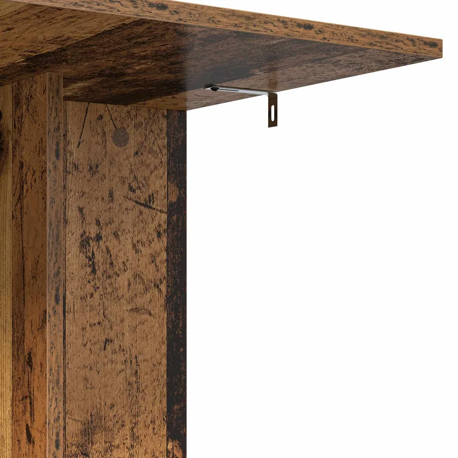 Table d'appoint Bois ancien 45 x 40 x 62,5 cm Bois d'ingénierie - 9
